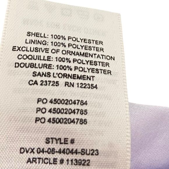 Aritzia Wilfred Mademoiselle Satin Dress in Lavender in Size XS - Picture 11 of 11